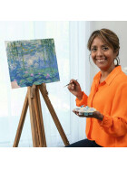 Ravensburger CreArt - Malen nach Zahlen - ART Collection: Waterlilies (Monet)