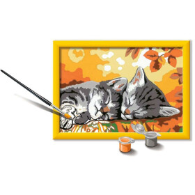 Ravensburger CreArt - Malen nach Zahlen - Autumn Kitties
