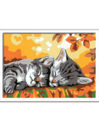 Ravensburger CreArt - Malen nach Zahlen - Autumn Kitties