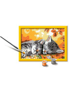 Ravensburger CreArt - Malen nach Zahlen - Autumn Kitties