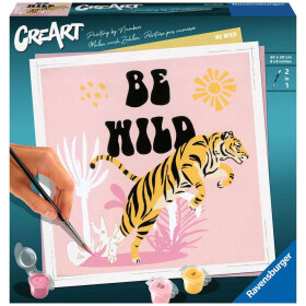 Ravensburger CreArt - Malen nach Zahlen - Be Wild