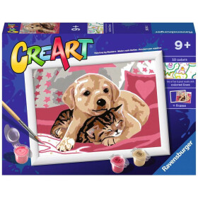 Ravensburger CreArt - Malen nach Zahlen - Blanket Buddies