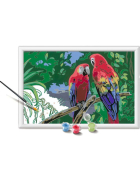 Ravensburger CreArt - Malen nach Zahlen - Colorful Macaws