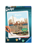 Ravensburger CreArt - Malen nach Zahlen - Colorful Paris