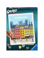 Ravensburger CreArt - Malen nach Zahlen - Colourful Stockholm