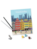 Ravensburger CreArt - Malen nach Zahlen - Colourful Stockholm