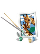 Ravensburger CreArt - Malen nach Zahlen - Cute Giraffes