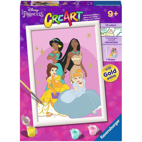 Ravensburger CreArt - Malen nach Zahlen - Disney Princesses
