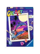 Ravensburger CreArt - Malen nach Zahlen - Dolphin Adventures