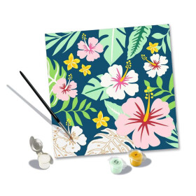 Ravensburger CreArt - Malen nach Zahlen - Exotic Plants