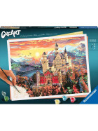 Ravensburger CreArt - Malen nach Zahlen - Fairytale Castle