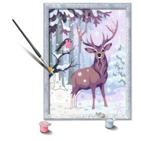 Ravensburger CreArt - Malen nach Zahlen - Festive Friends