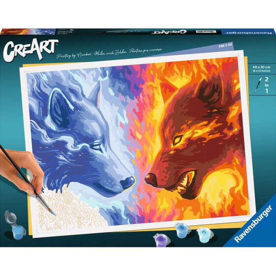Ravensburger CreArt - Malen nach Zahlen - Fire & Ice