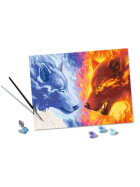 Ravensburger CreArt - Malen nach Zahlen - Fire & Ice