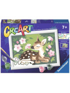 Ravensburger CreArt - Malen nach Zahlen - Floral Fawn