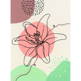 Ravensburger CreArt - Malen nach Zahlen - Floral Line Art