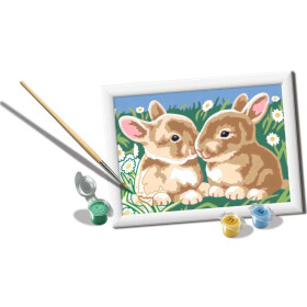 Ravensburger CreArt - Malen nach Zahlen - Fluffy Bunnies