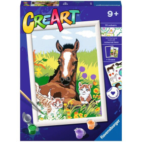 Ravensburger CreArt - Malen nach Zahlen - Forever Friends