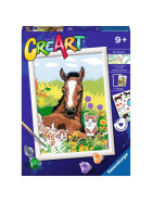 Ravensburger CreArt - Malen nach Zahlen - Forever Friends