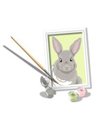 Ravensburger CreArt - Malen nach Zahlen - Gray Rabbit