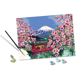 Ravensburger CreArt - Malen nach Zahlen - Japanese Cherry Blossom