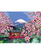 Ravensburger CreArt - Malen nach Zahlen - Japanese Cherry Blossom