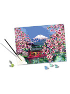 Ravensburger CreArt - Malen nach Zahlen - Japanese Cherry Blossom