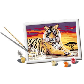 Ravensburger CreArt - Malen nach Zahlen - Majestic Tiger