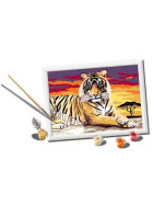 Ravensburger CreArt - Malen nach Zahlen - Majestic Tiger