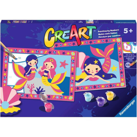 Ravensburger CreArt - Malen nach Zahlen - Mermaid Magic