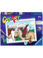 Ravensburger CreArt - Malen nach Zahlen - Mother & Foal