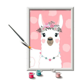 Ravensburger CreArt - Malen nach Zahlen - No Drama Lama