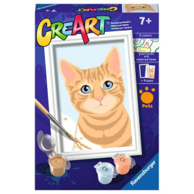 Ravensburger CreArt - Malen nach Zahlen - Orange Tabby