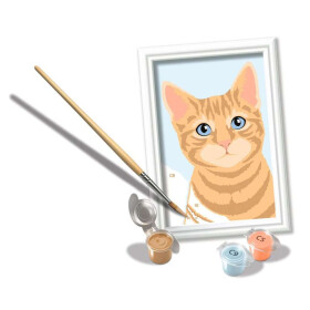 Ravensburger CreArt - Malen nach Zahlen - Orange Tabby