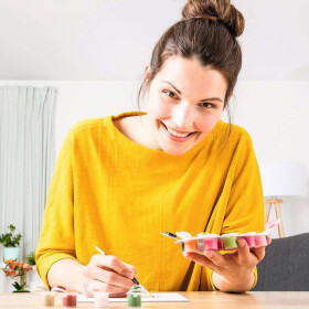 Ravensburger CreArt - Malen nach Zahlen - Pixie Cold: Bee