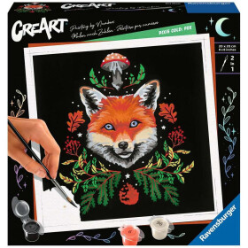Ravensburger CreArt - Malen nach Zahlen - Pixie Cold: Fox