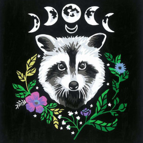 Ravensburger CreArt - Malen nach Zahlen - Pixie Cold: Racoon