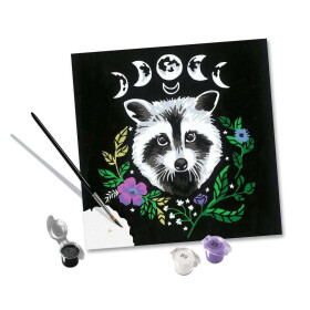 Ravensburger CreArt - Malen nach Zahlen - Pixie Cold: Racoon
