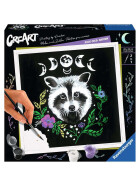 Ravensburger CreArt - Malen nach Zahlen - Pixie Cold: Racoon
