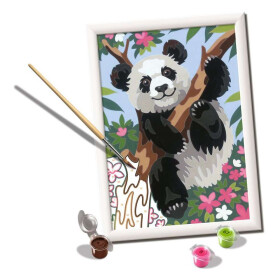 Ravensburger CreArt - Malen nach Zahlen - Playful Panda