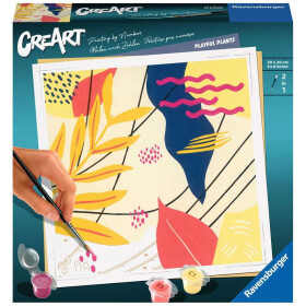 Ravensburger CreArt - Malen nach Zahlen - Playful Plants