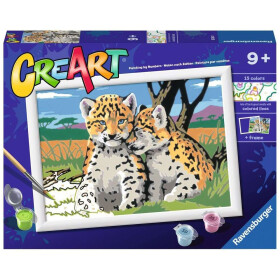 Ravensburger CreArt - Malen nach Zahlen - Safari Friends