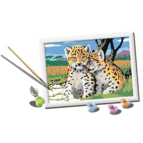 Ravensburger CreArt - Malen nach Zahlen - Safari Friends