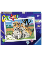 Ravensburger CreArt - Malen nach Zahlen - Safari Friends