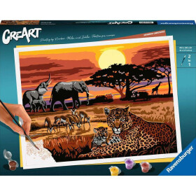 Ravensburger CreArt - Malen nach Zahlen - Savannah...