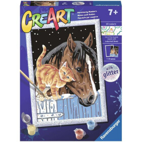 Ravensburger CreArt - Malen nach Zahlen - Stable Friends