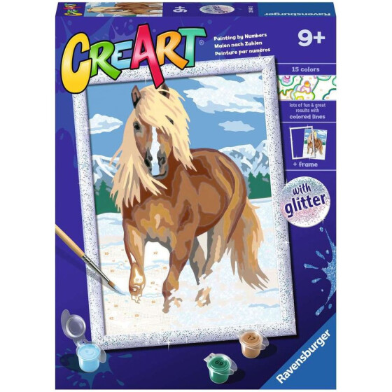 Ravensburger CreArt - Malen nach Zahlen - The Royal Horse