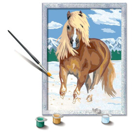 Ravensburger CreArt - Malen nach Zahlen - The Royal Horse