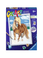 Ravensburger CreArt - Malen nach Zahlen - The Royal Horse