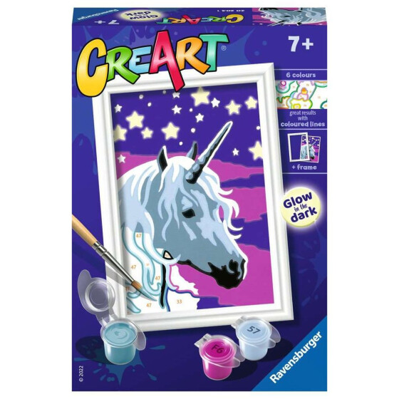 Ravensburger CreArt - Malen nach Zahlen - Unicorn dreams